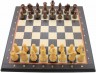 Доска цельная деревянная шахматная "Венгерон" (40x40 см)