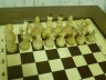 Стол шахматный ГРОССМЕЙСТЕРСКИЙ МОДЕРН с фигурами и выдвижными ящиками