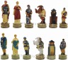 Подарочные шахматы "Древний Рим и Греция" с доской-ларцом венге