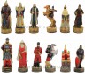 Подарочные шахматы "Русские князья и Татаро-монголы" с доской-ларцом