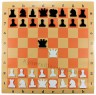 Демонстрационные магнитные складные шахматы (73x73 см)