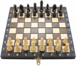 Шахматы-шашки-нарды подарочные (27x27 см)