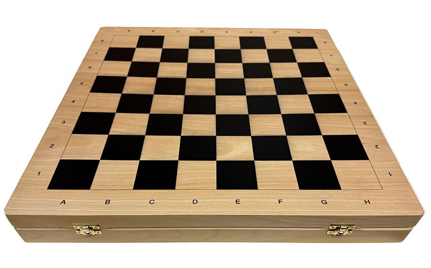 Доска-ларец цельная  деревянная "Модерн" (45x45 см)