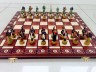 Шахматы подарочные "Наполеон и Кутузов" со складной деревянной доской  52 см