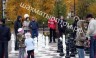 Напольные гигантские шахматы  ( 90 см) с доской пластиковой 3,3 метра