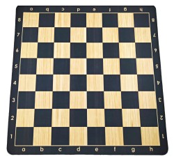 Доска шахматная виниловая Премиум 51 см. Венге (арт. DMR06a)