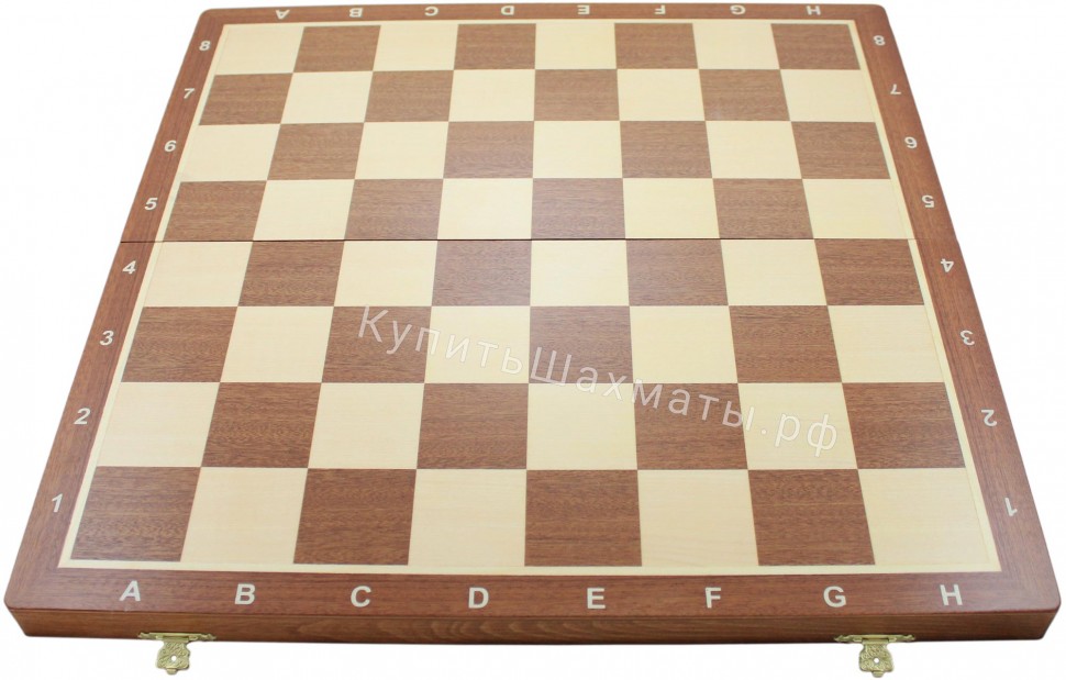 Доска шахматная деревянная складная (52 см) WIEGEL