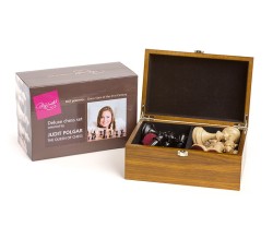 Фигуры деревянные Polgar Deluxe в деревянном ларце