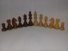 Фигуры шахматные деревянные ЛАЙТ с Доской БАТАЛИЯ 49 см