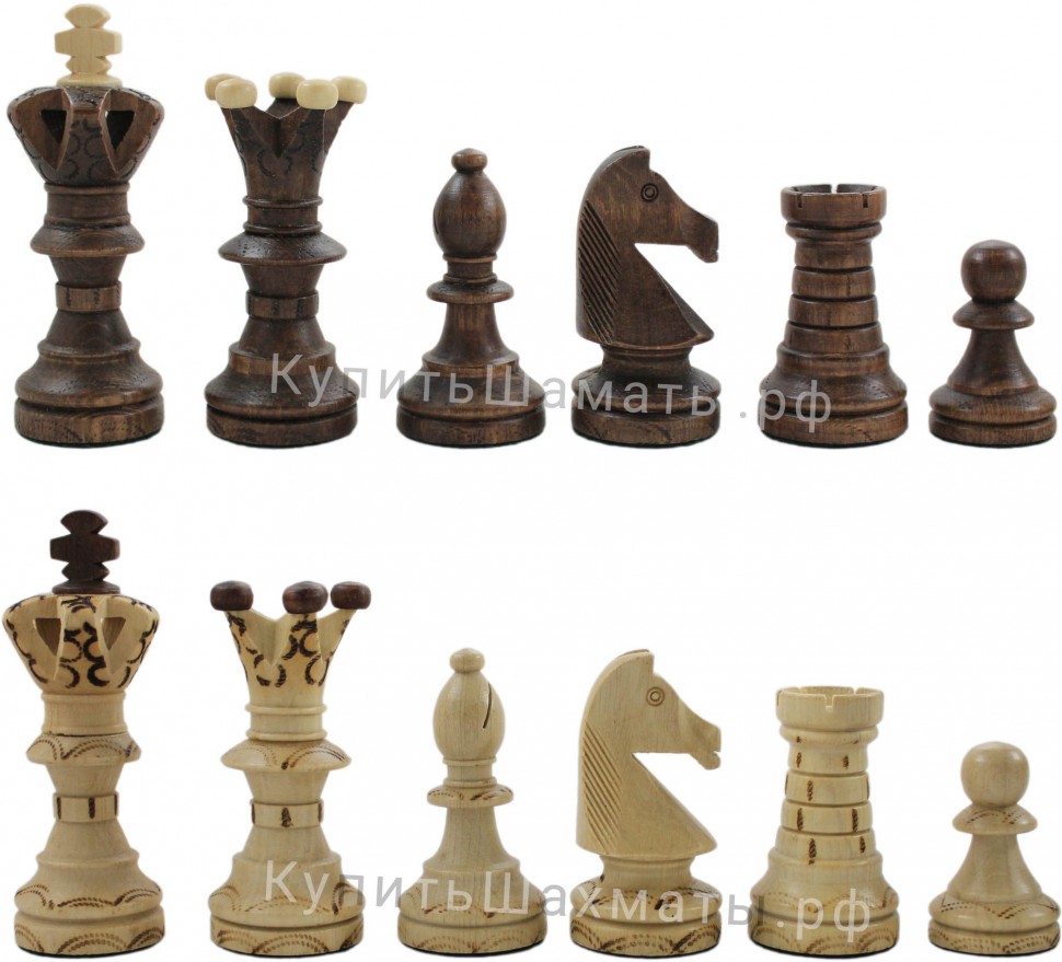 Фигуры шахматные деревянные АМБАССАДОР (WEGIEL)