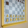 Доска шахматная демонстрационная деревянная магнитная (81x81)