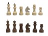 Шахматы обиходные парафинированные с доской 