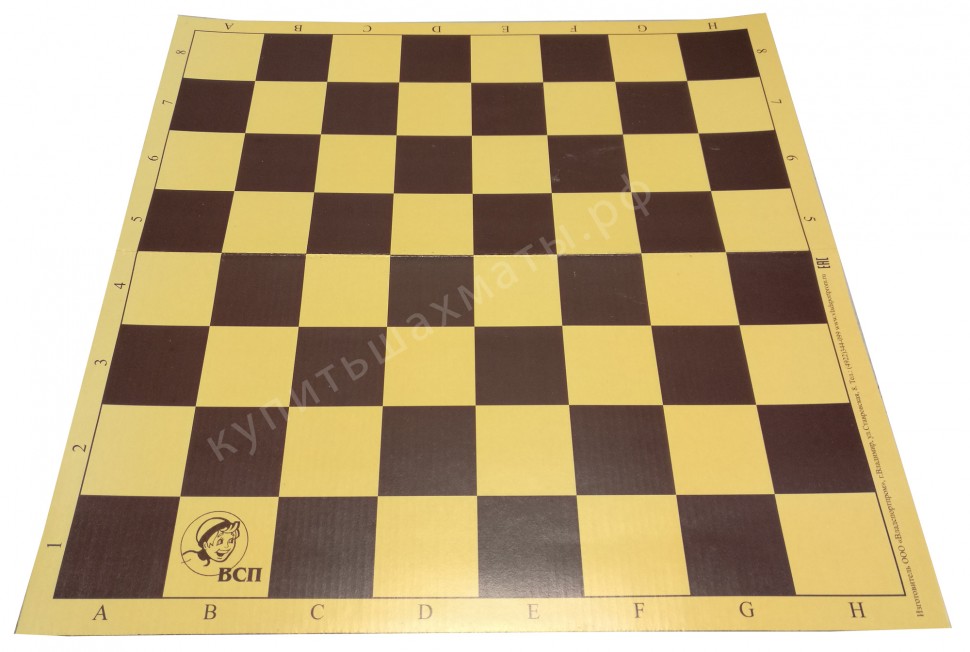 Доска шахматная из микрогофры