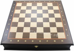 Доска-ларец шахматный ВЕНГЕ 48 см