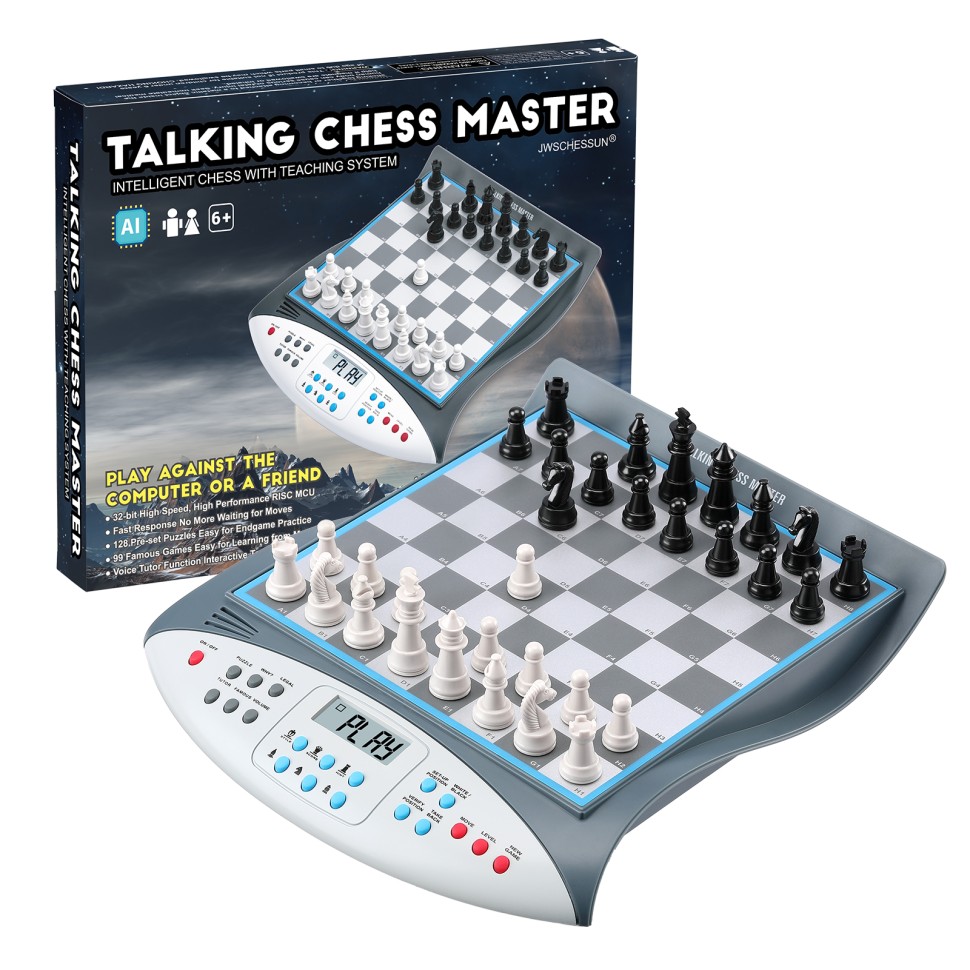 Шахматный компьютер Talking CHESS MASTER (рейтинг 2000, модель 2025 года)