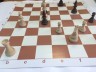 Шахматная доска  50Х50 см картон