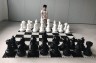 Доска шахматная пластиковая ЭЛАСТИЧНАЯ (240х240 см)